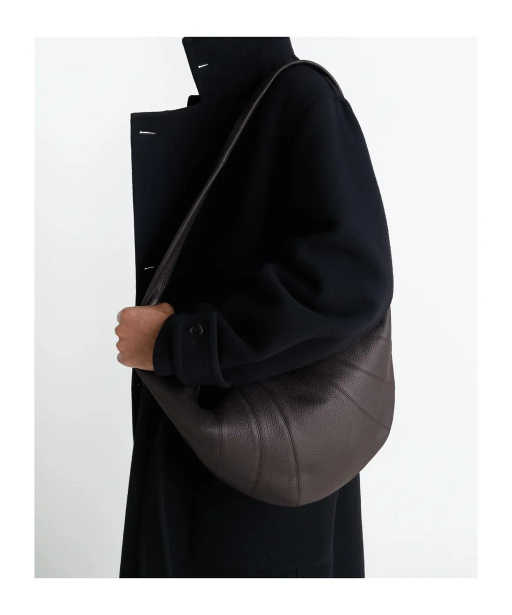 Lemaire Croissant Zip-Up Large Crossbody Bag