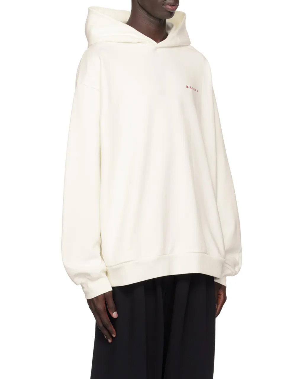 Marni Logo-Printed Long-Sleeved Hoodie