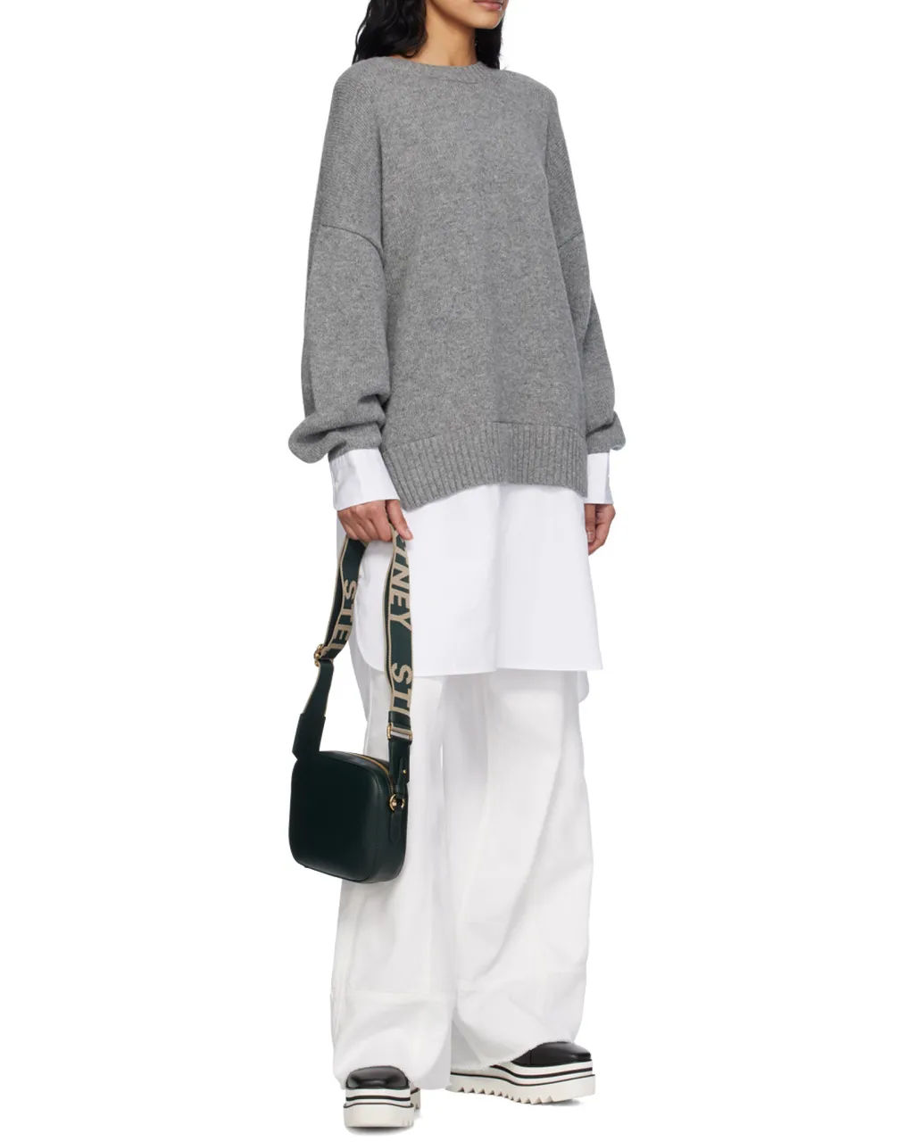 Stella Mccartney Elyse Platform Lace-Up Sneakers