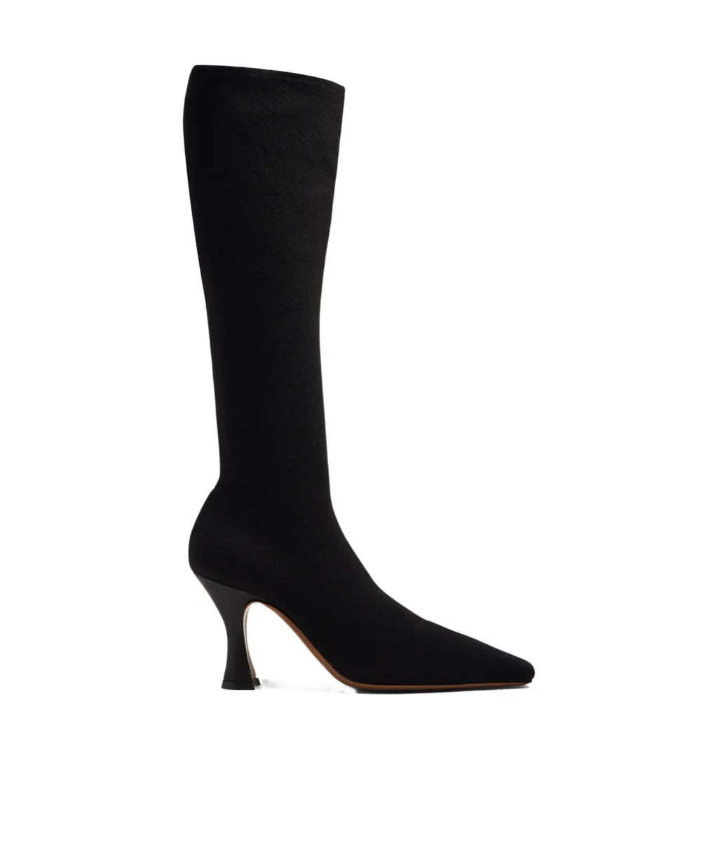 Stretch Knitted Boots