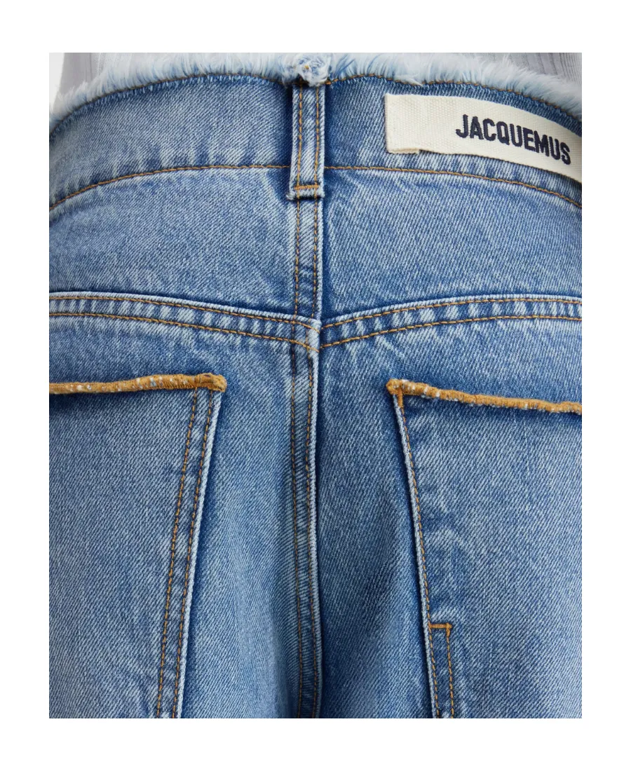 Straight Denim Trousers