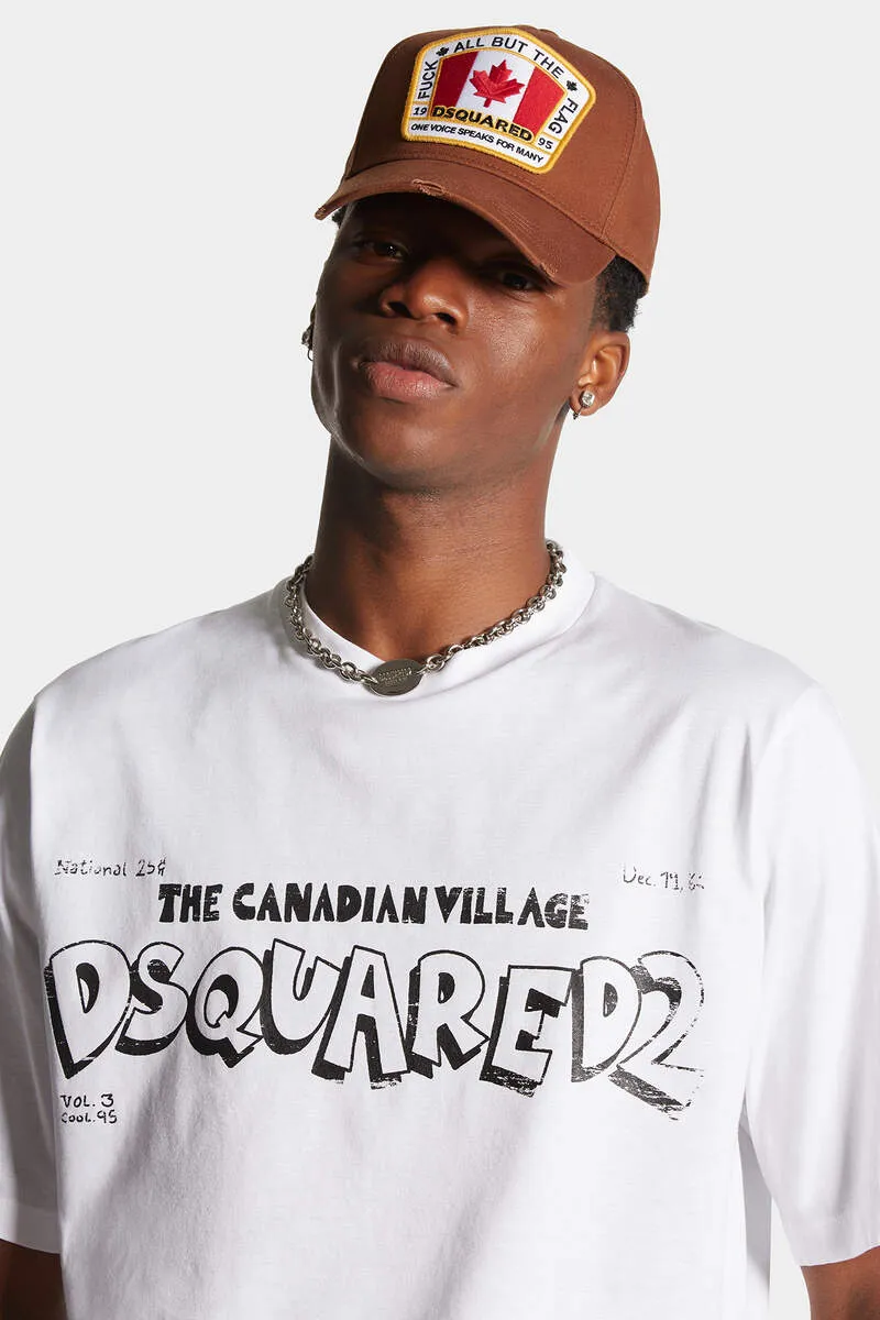Dsquared2 Logo Printed Crewneck T-Shirt
