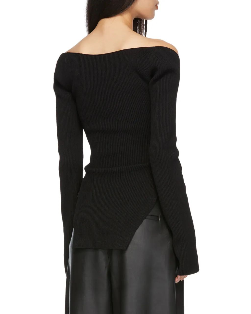 Khaite Maddy Knitted Long Sleeved Top