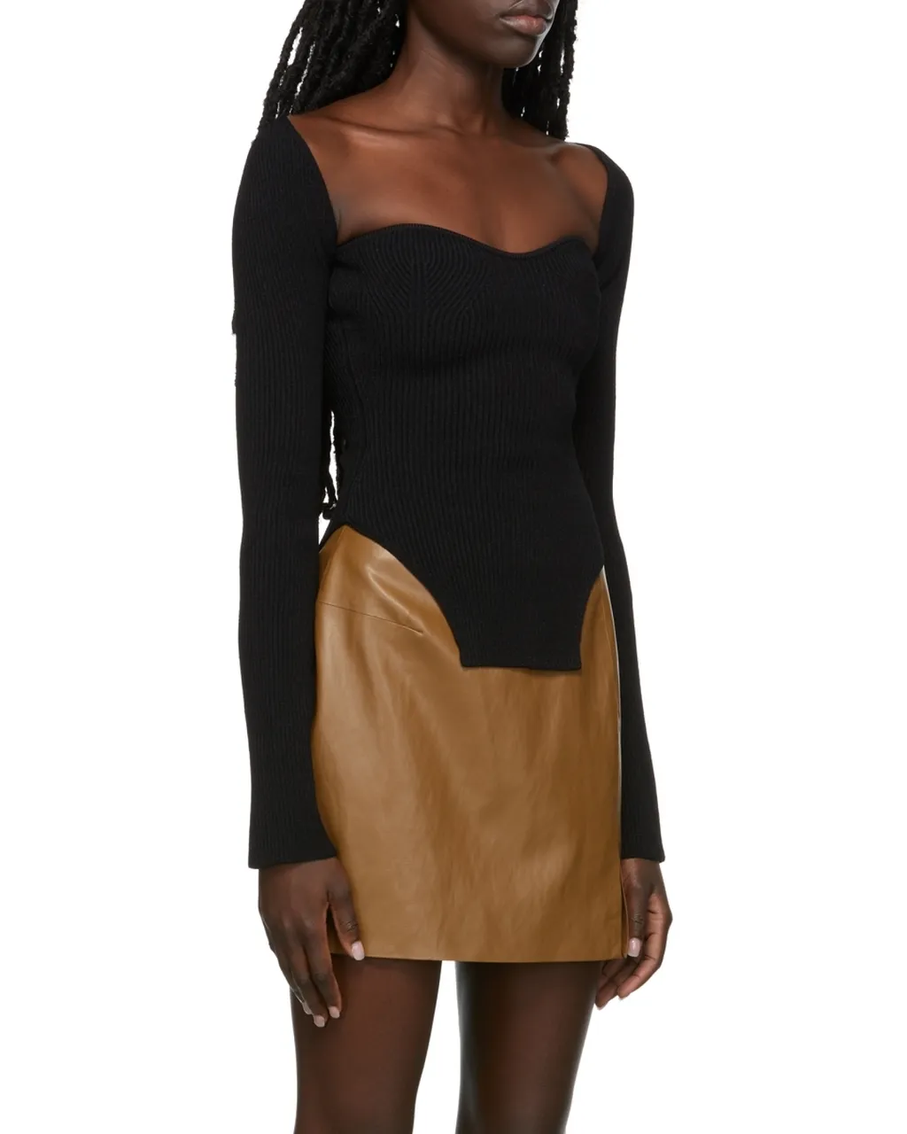 Khaite Maddy Knitted Long Sleeved Top