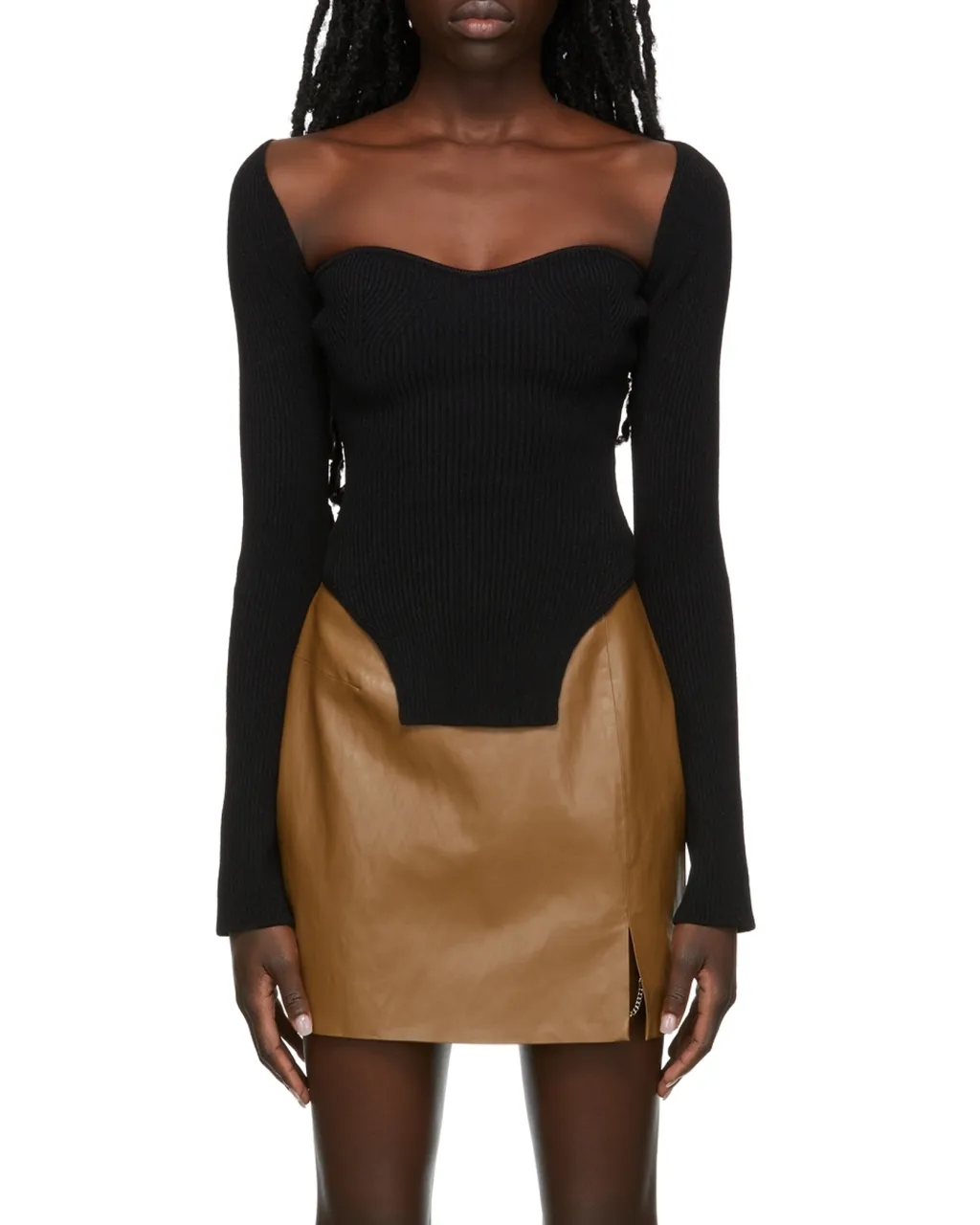 Khaite Maddy Knitted Long Sleeved Top