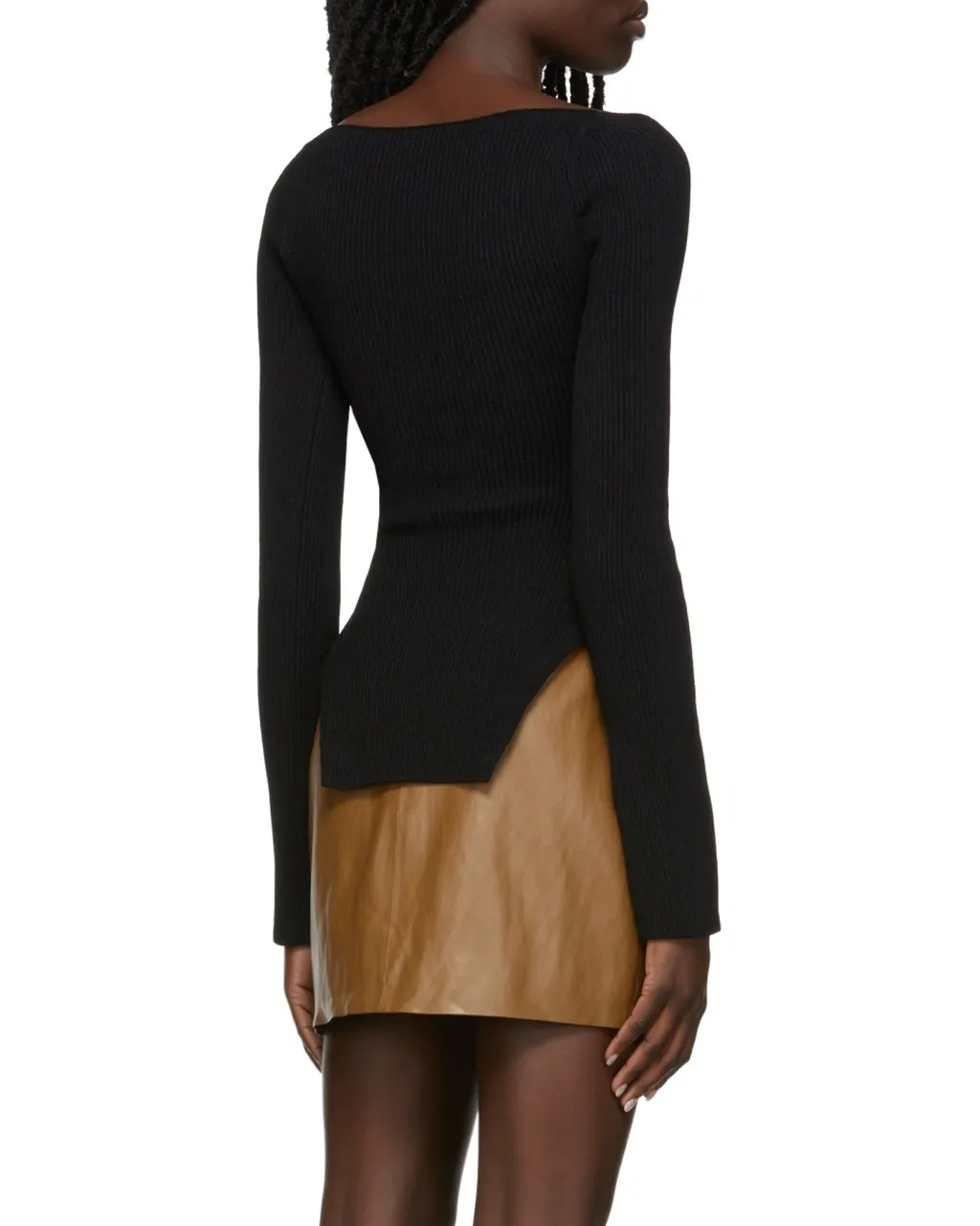Khaite Maddy Knitted Long Sleeved Top