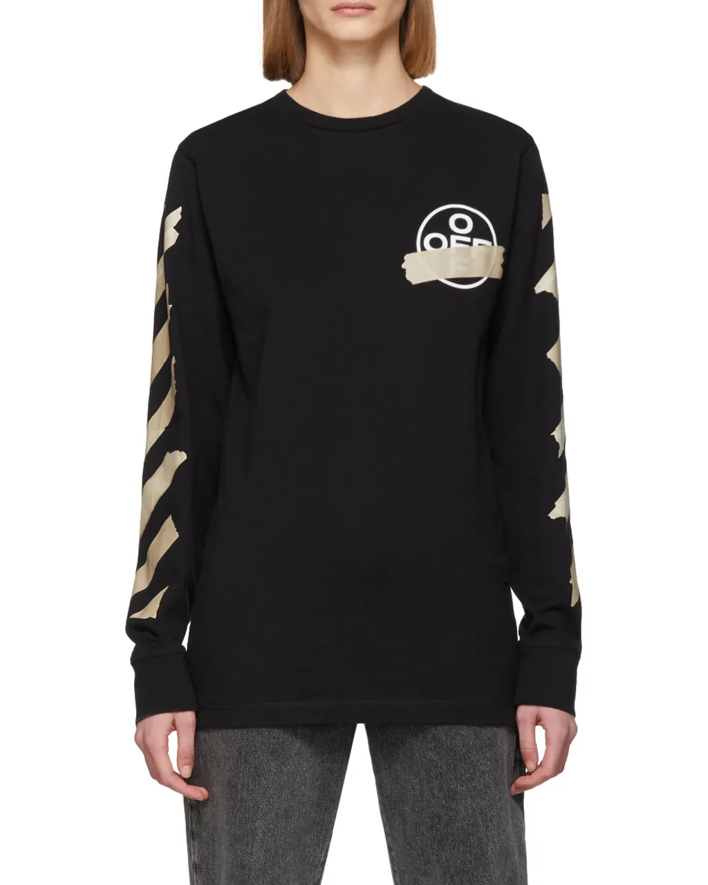 Tape Arrows Long-Sleeved T-Shirt