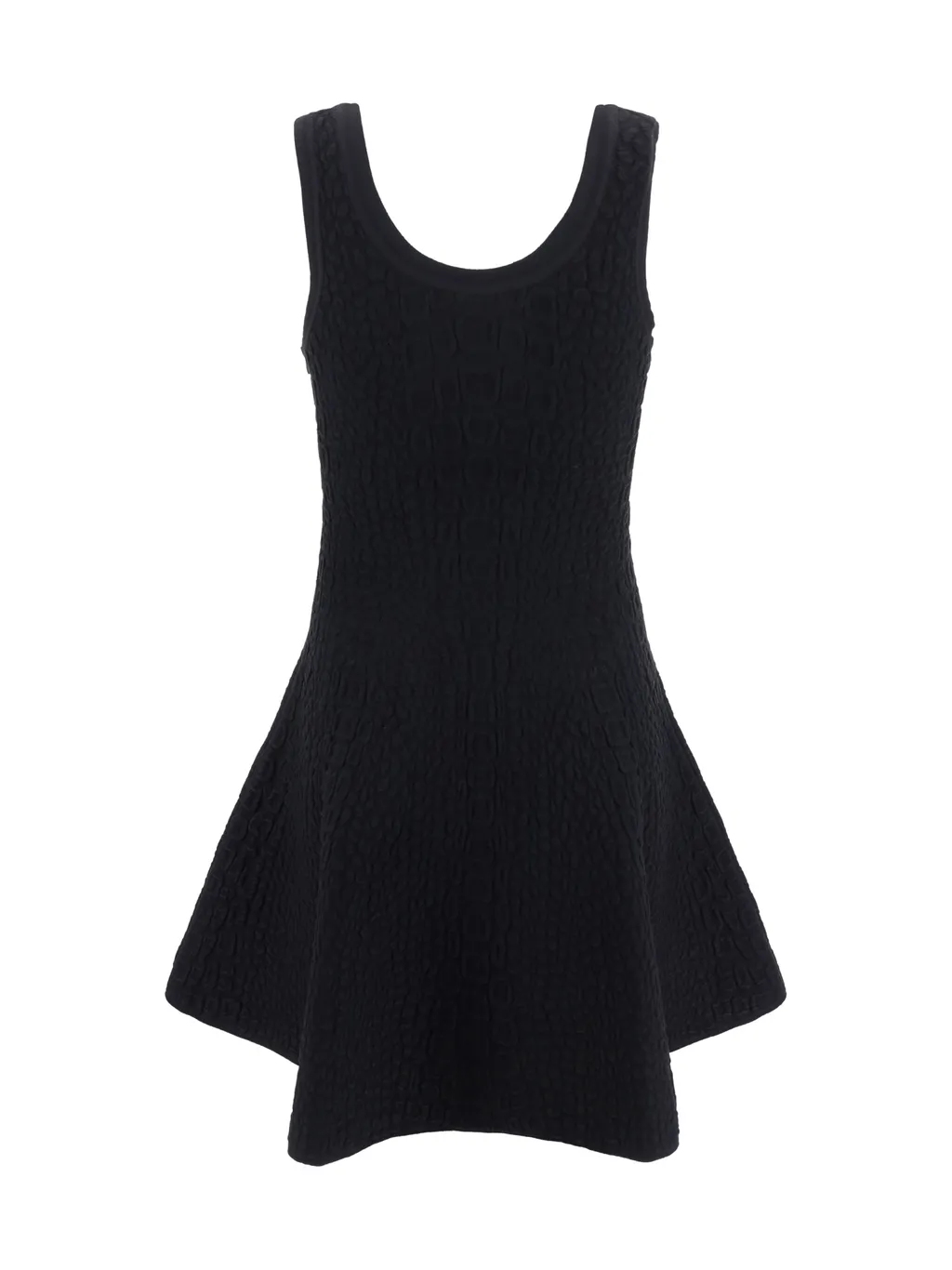 AlaÏA Embossed Sleeveless Mini Dress
