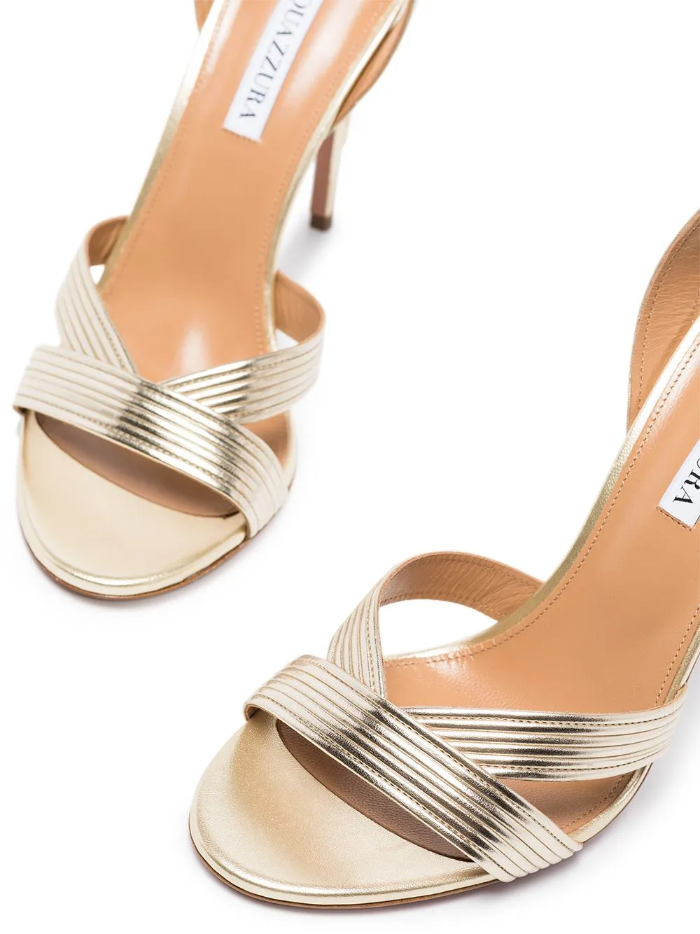 Ari 105Mm Leather Sandals