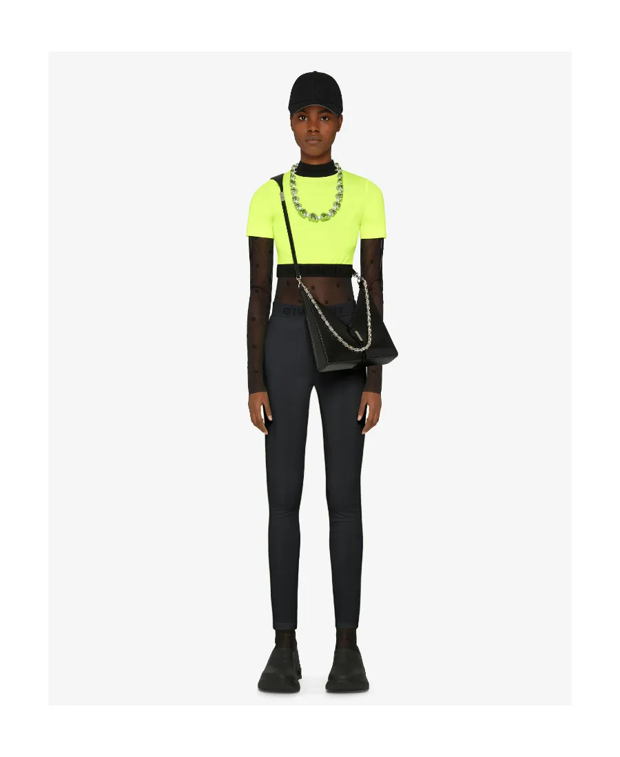 Givenchy	Jacquard Waistband Leggings