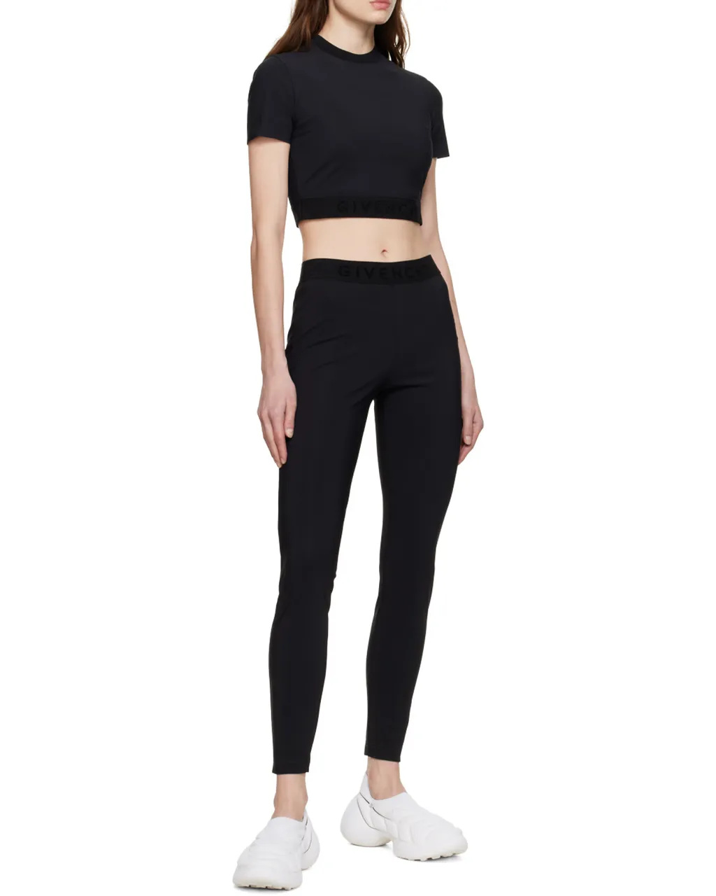 Givenchy	Jacquard Waistband Leggings