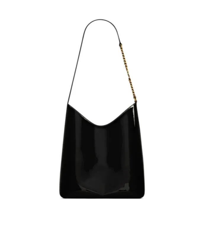 Saint Laurent Rendez-Vous Logo Detailed Shoulder Bag