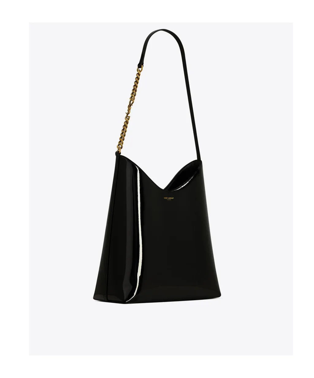 Saint Laurent Rendez-Vous Logo Detailed Shoulder Bag
