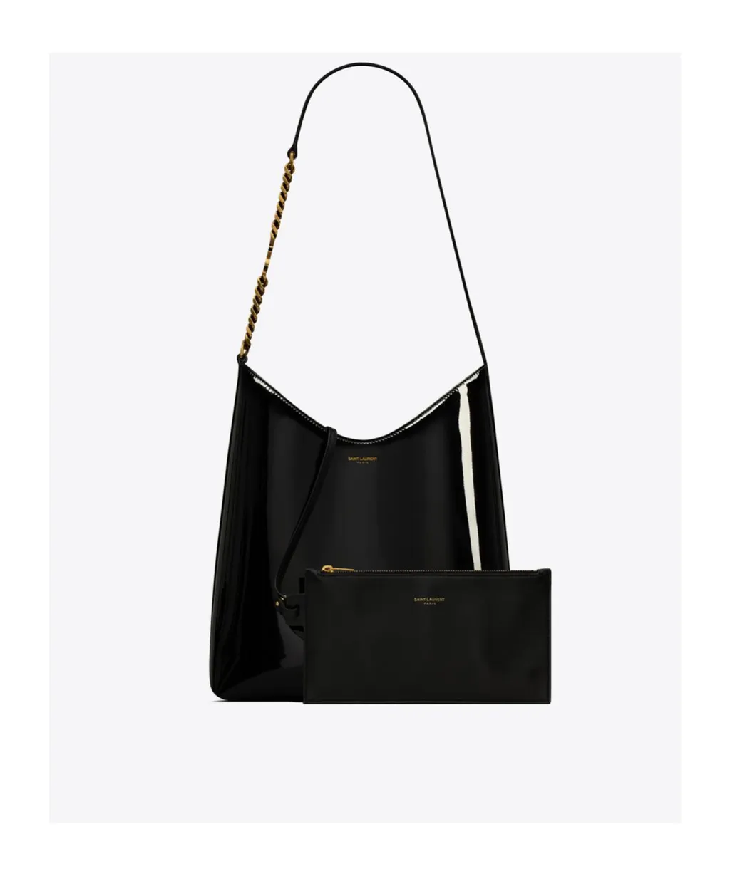 Saint Laurent Rendez-Vous Logo Detailed Shoulder Bag