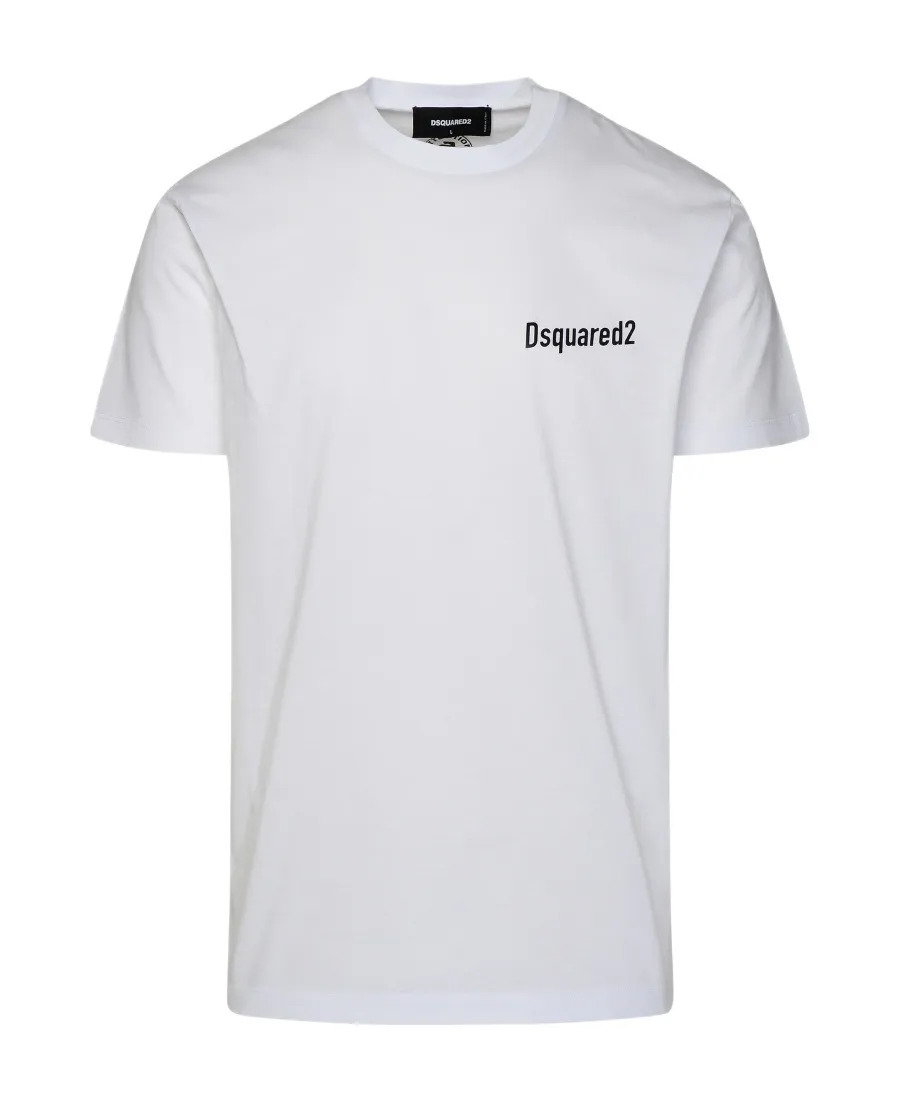Dsquared2 Logo Printed Crewneck T-Shirt