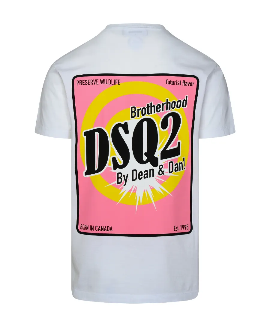 Dsquared2 Logo Printed Crewneck T-Shirt