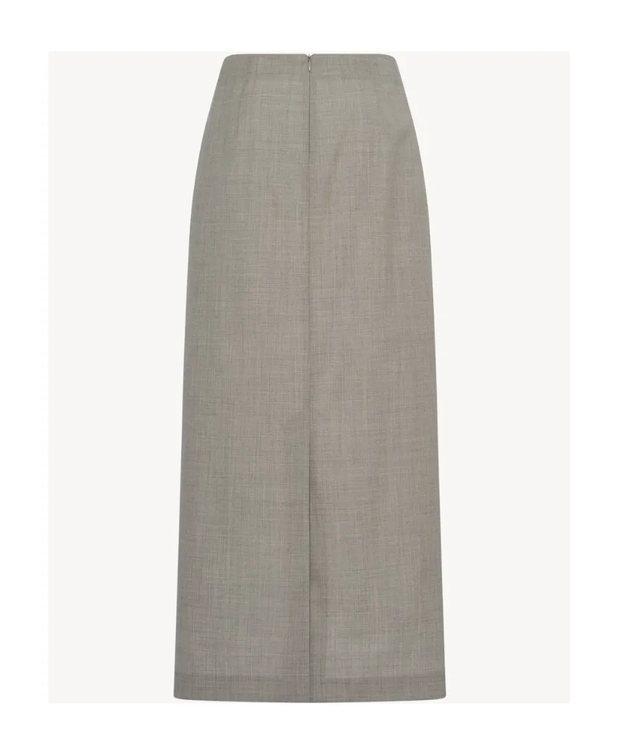 Ankle Straight Half Skirt