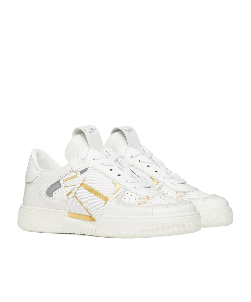 Valentino Vl7N Logo Detailed Low-Top Sneakers
