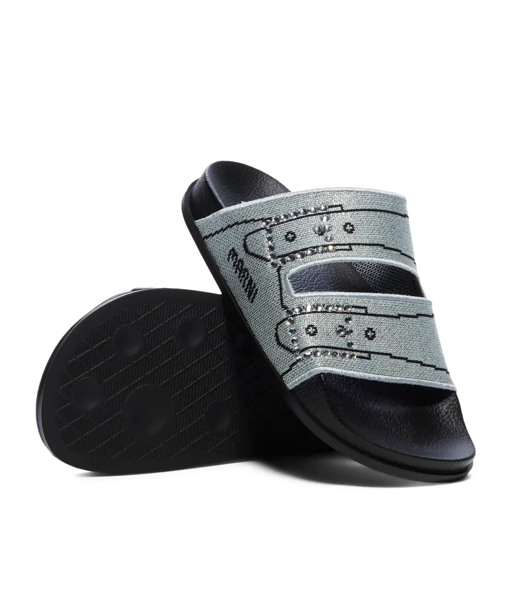 Jacquard Logo Flip-Flops