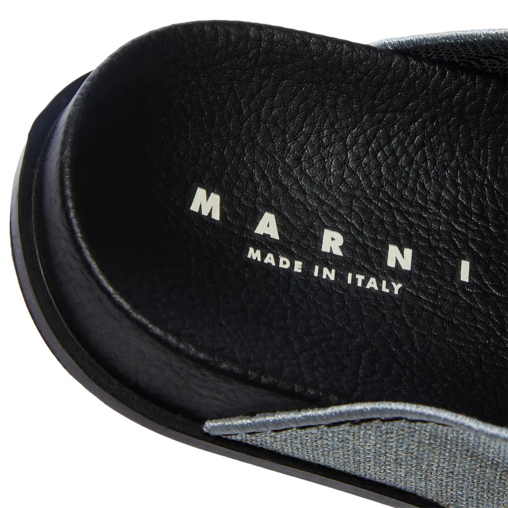 Jacquard Logo Flip-Flops