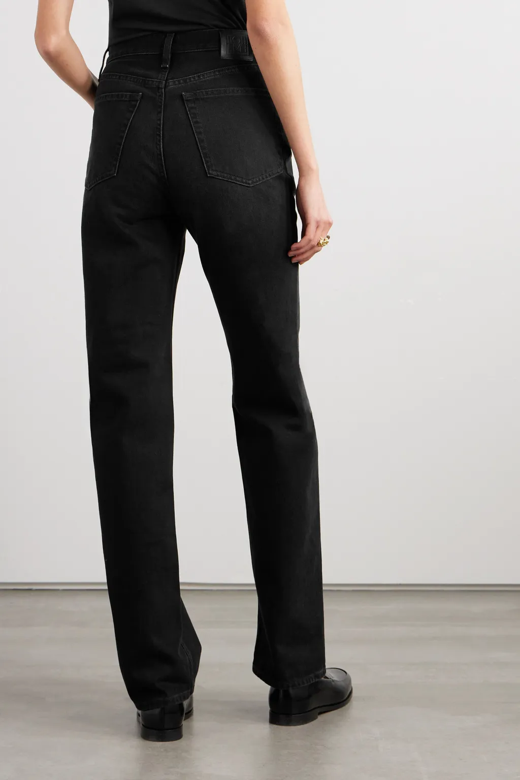 Belt Ring Denim Trousers
