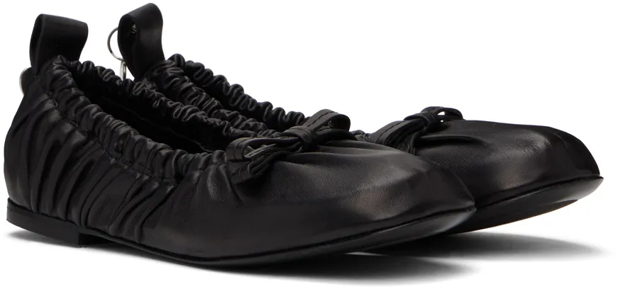 Leather Ballerina Shoes