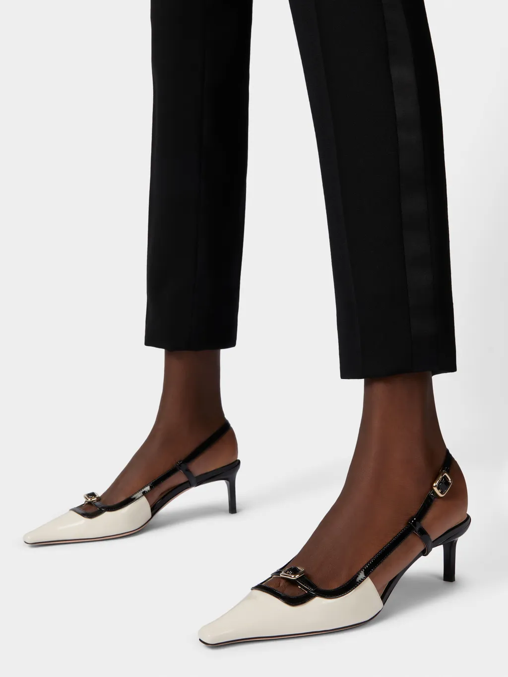 Roger Vivier Square Toe Slingback Pumps