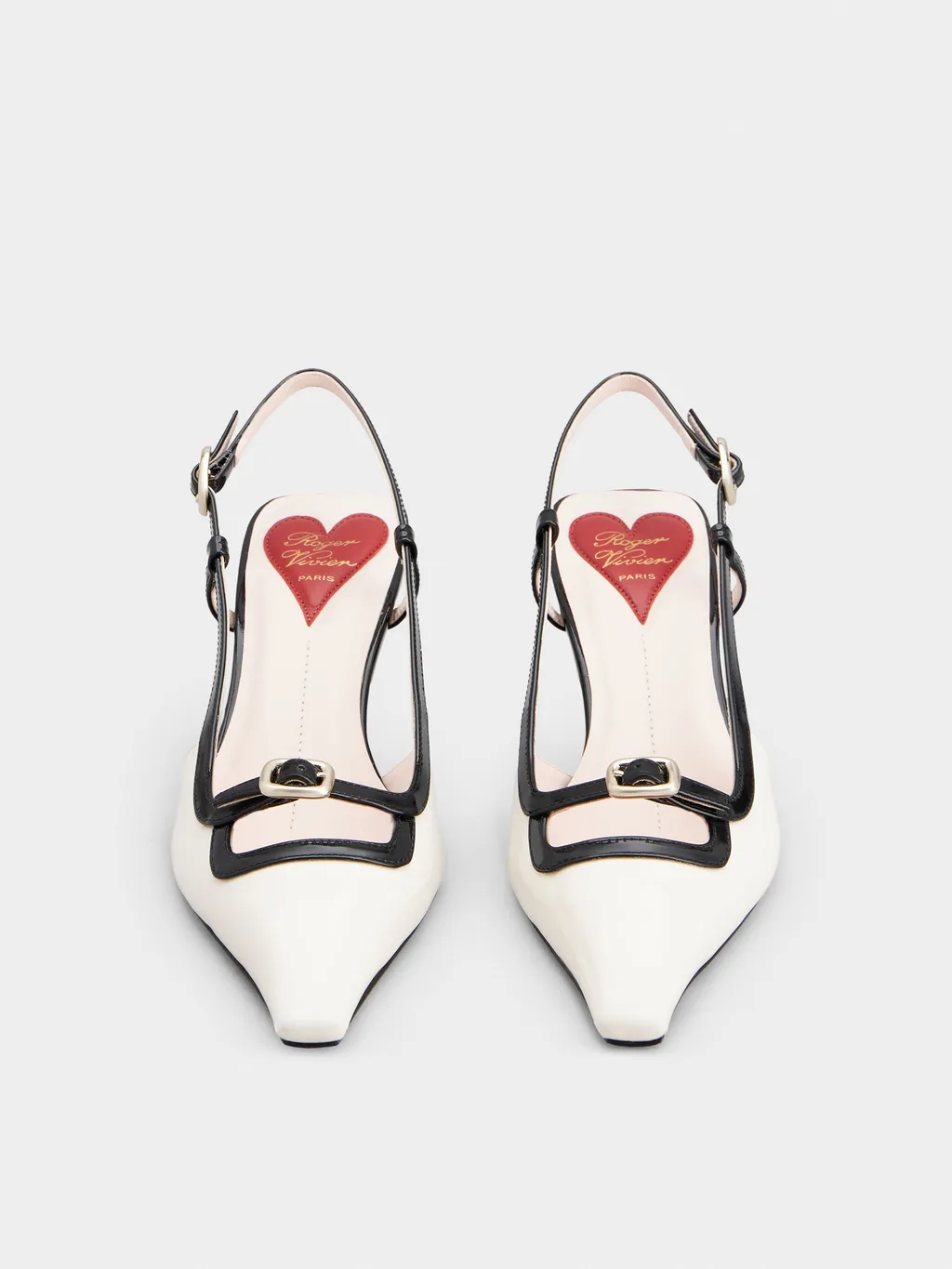 Roger Vivier Square Toe Slingback Pumps