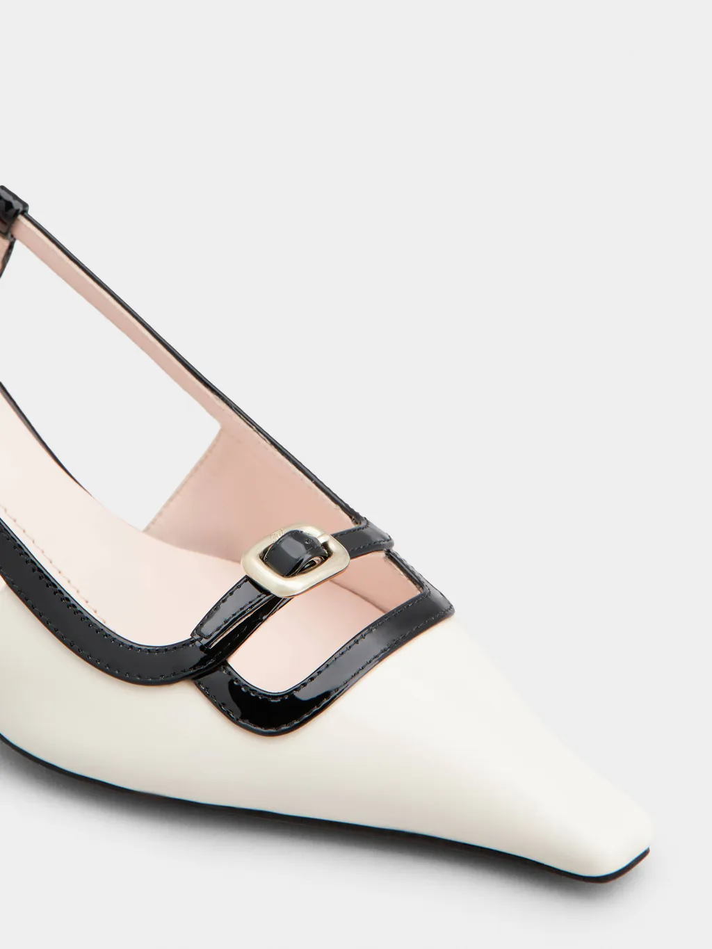 Roger Vivier Square Toe Slingback Pumps