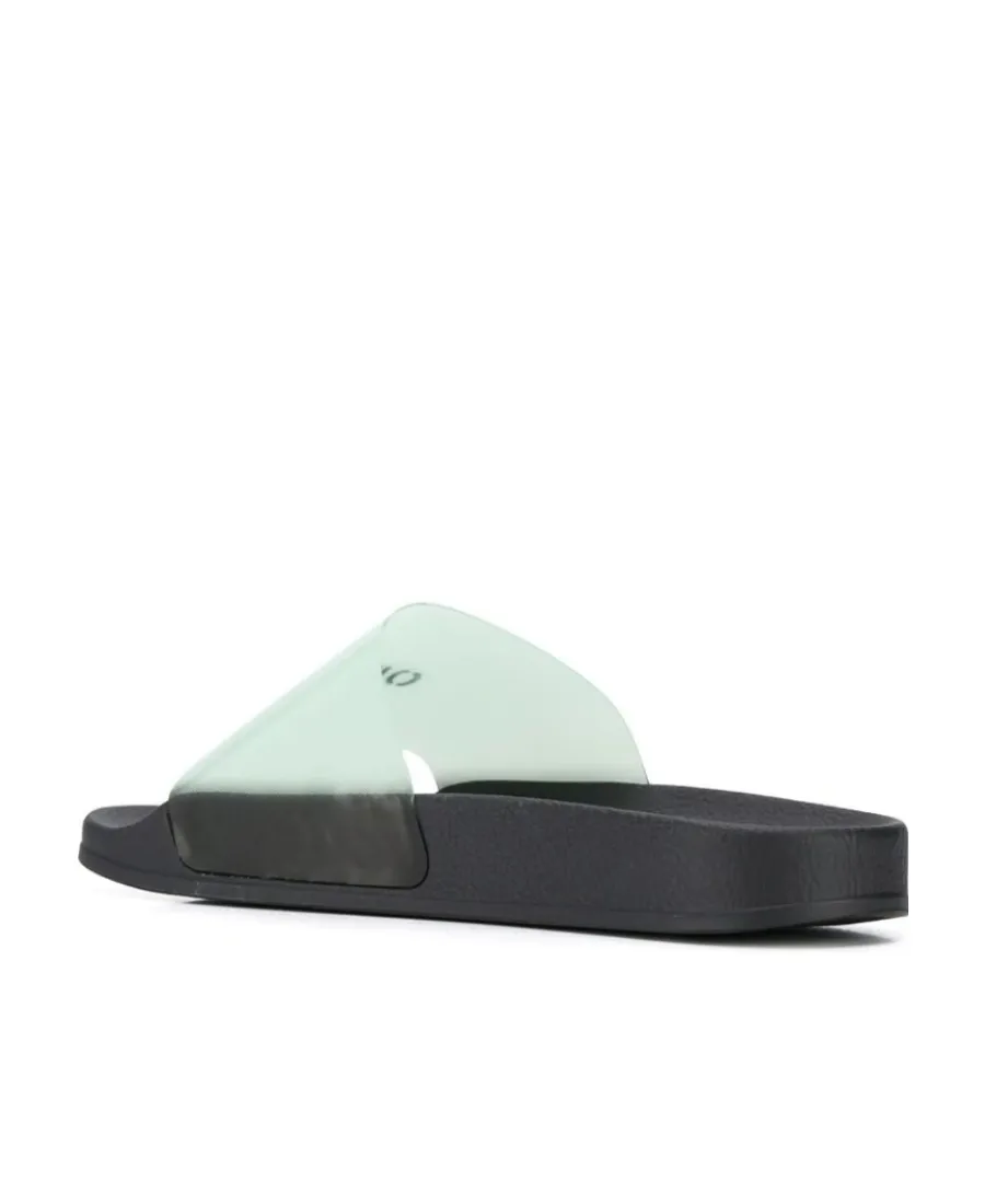 Off-White Logo Printed Slip-On Slides