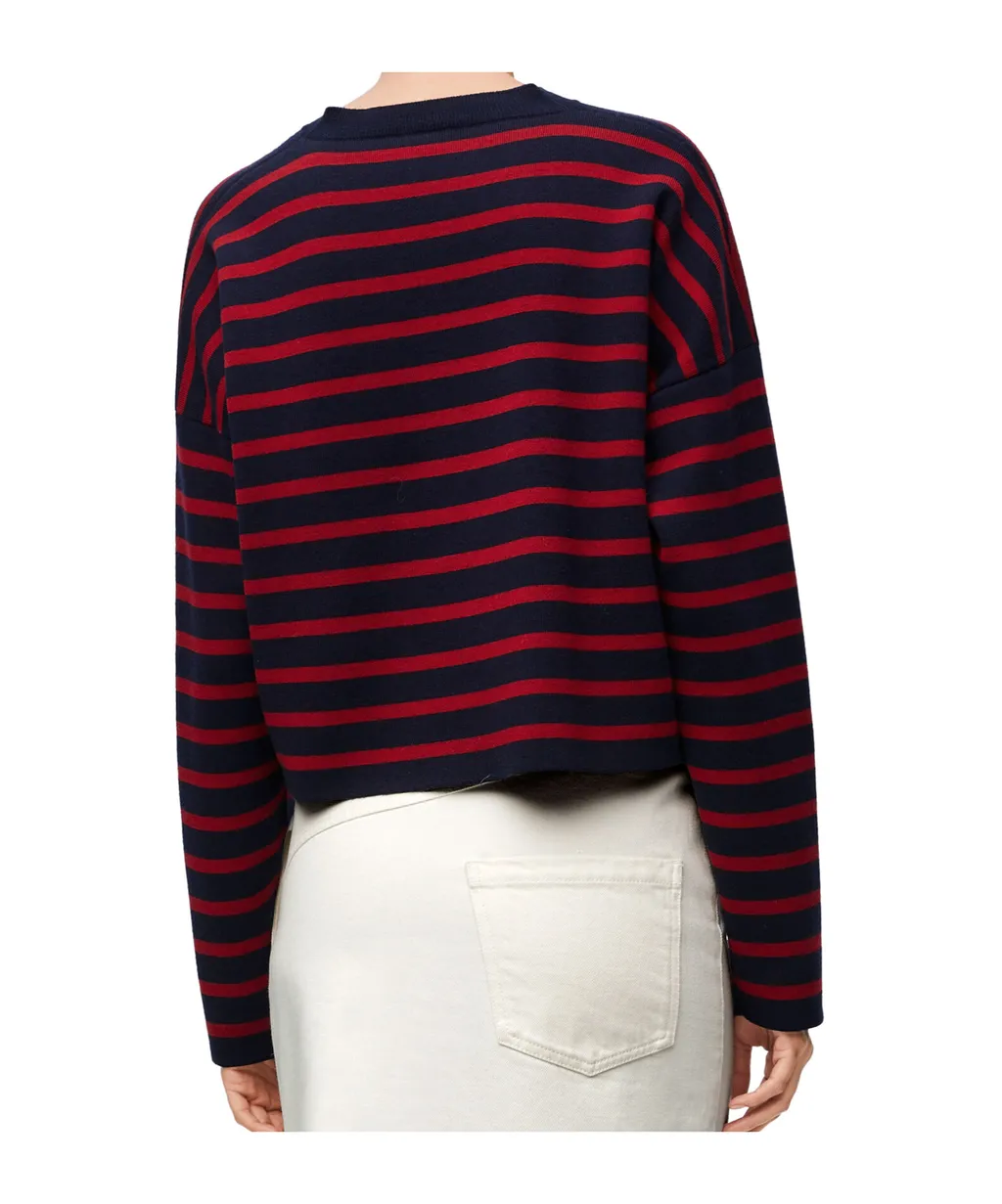Loewe Striped Cropped Jumper