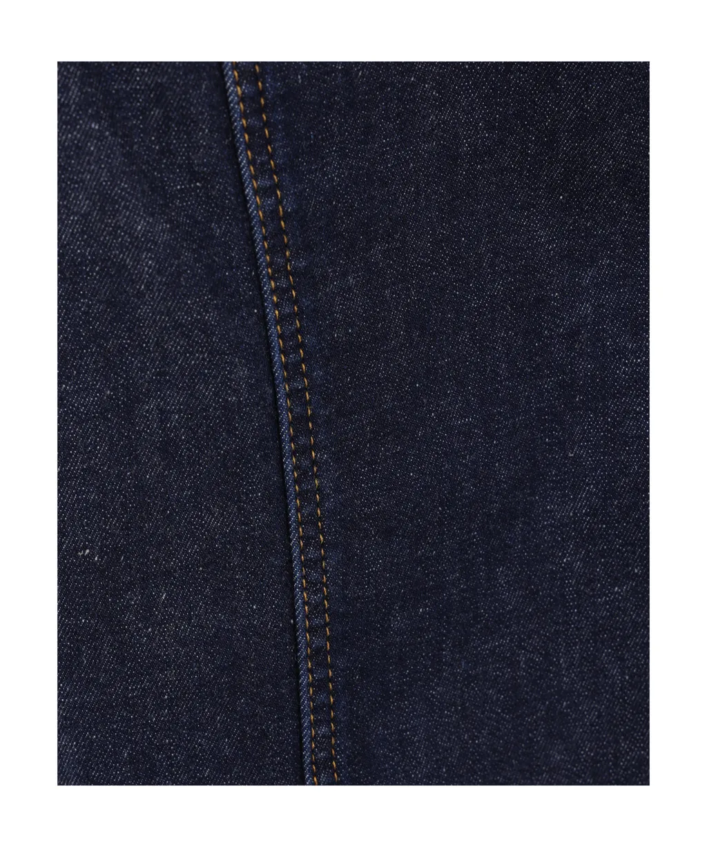 AlaÏA Sculpting Denim Dress