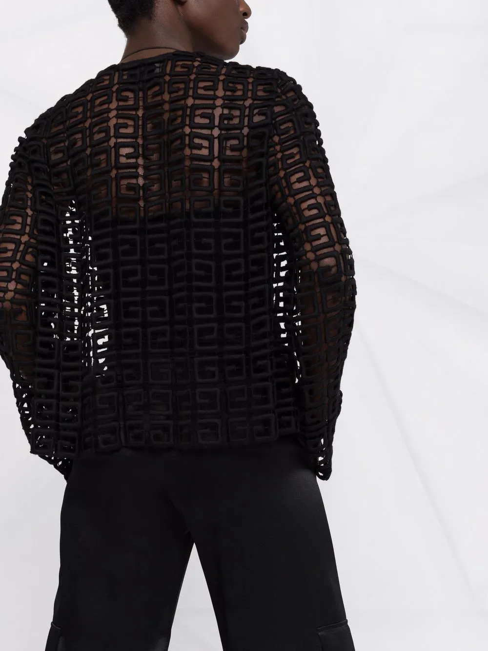 4G Guipure Cardigan Jacket