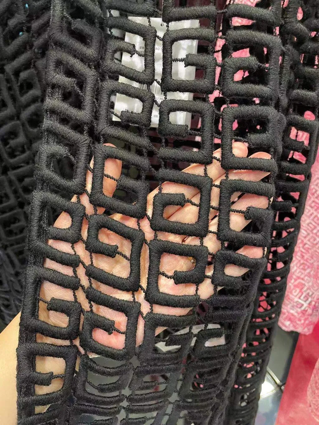 4G Guipure Cardigan Jacket