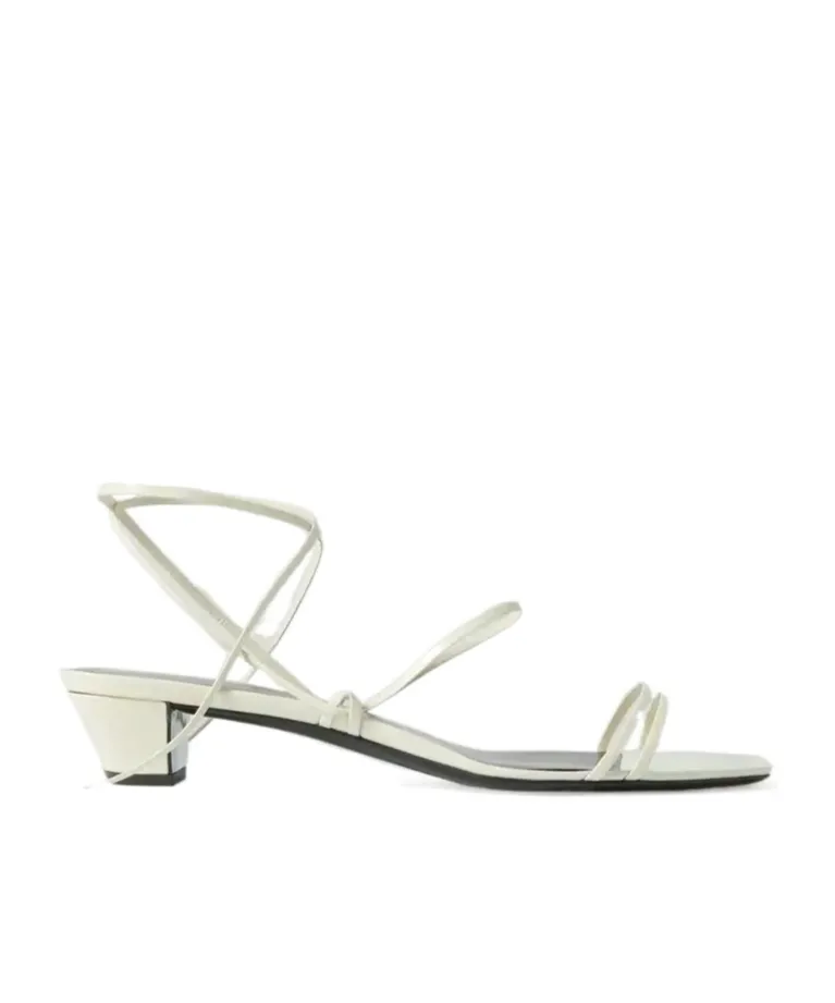 Graphic High-Heeled Sandals