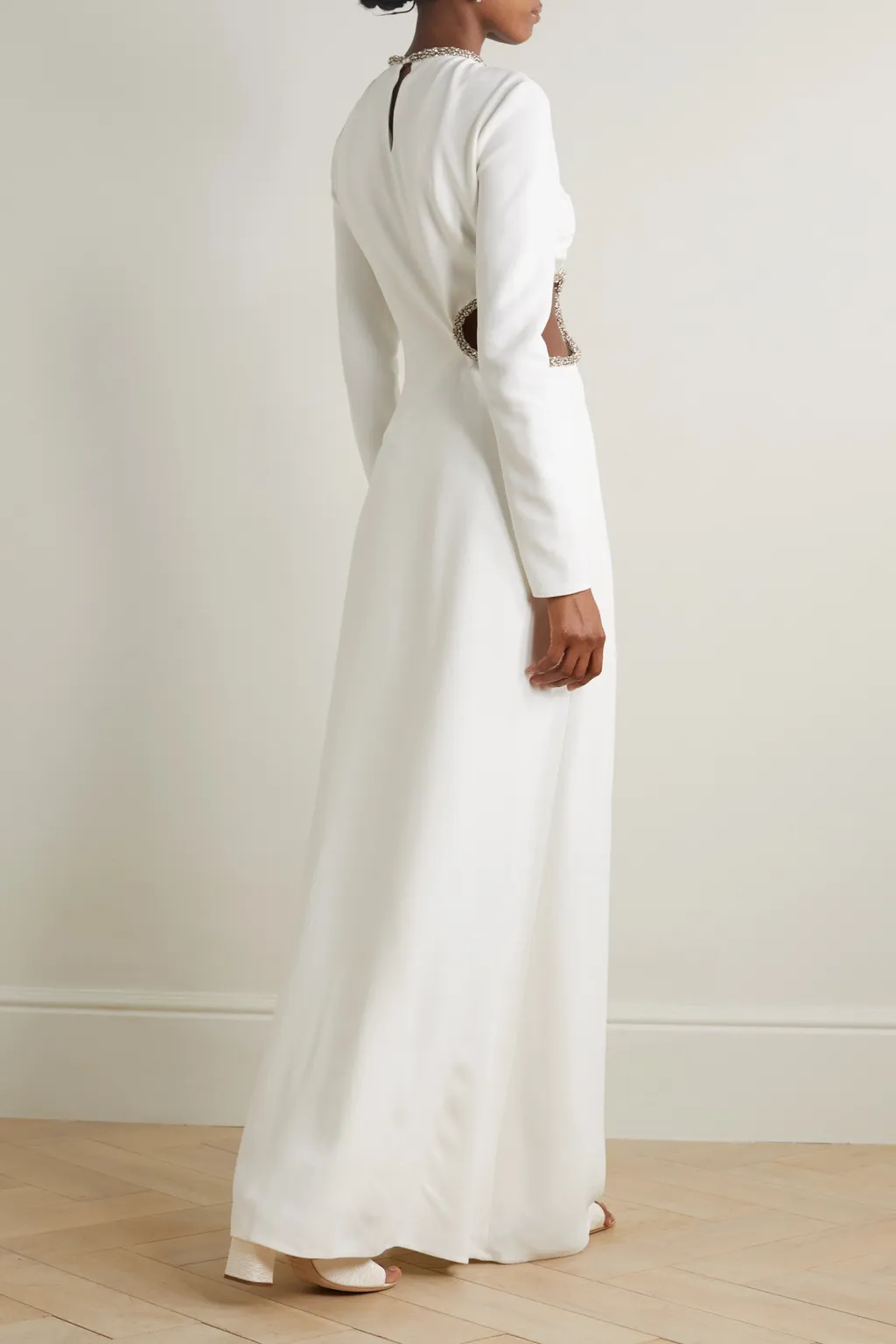 Digging, Cutting And Embellished Dress