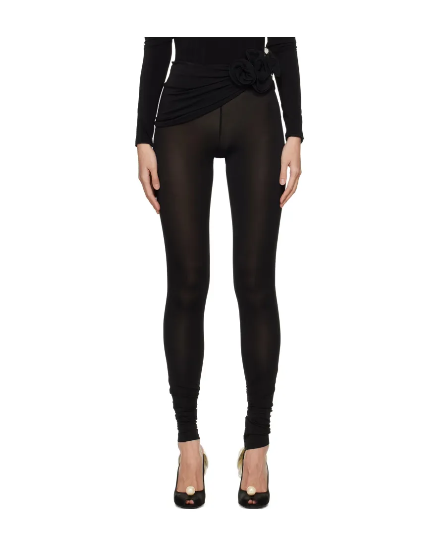 Magda Butrym Waist Wrap Jersey Leggings