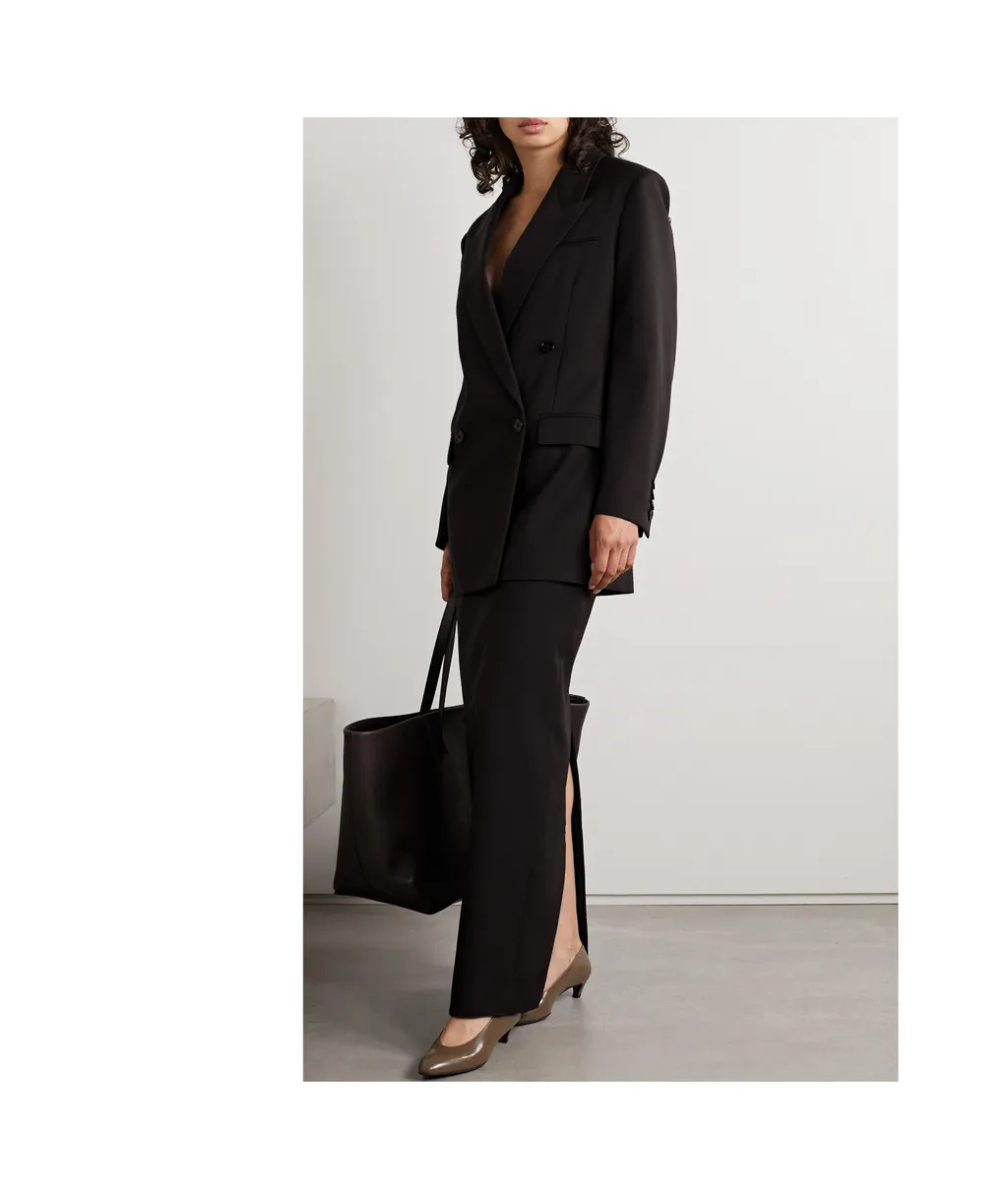 Bartelle Wool Extra-Long Skirt