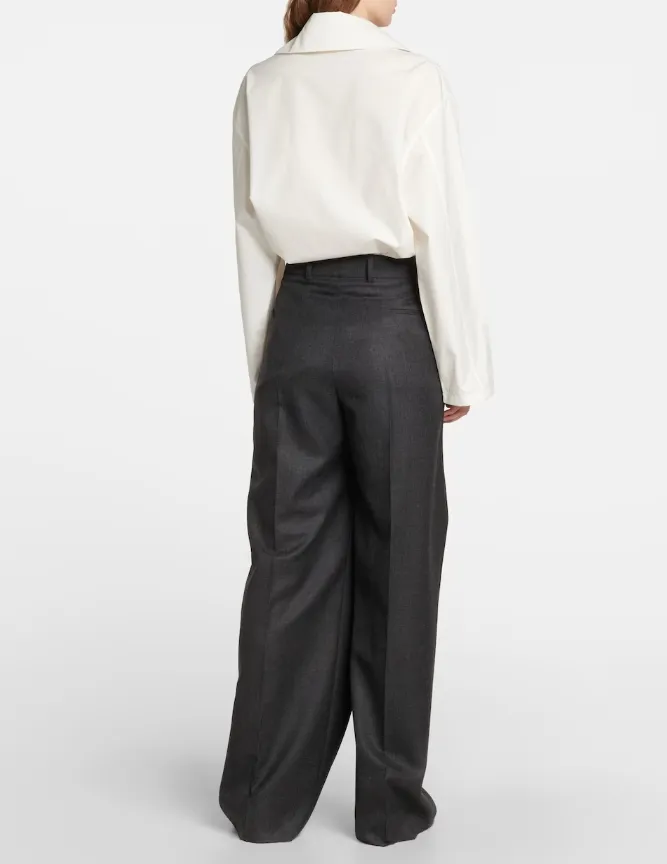 Roan High-Waist Wide-Leg Trousers