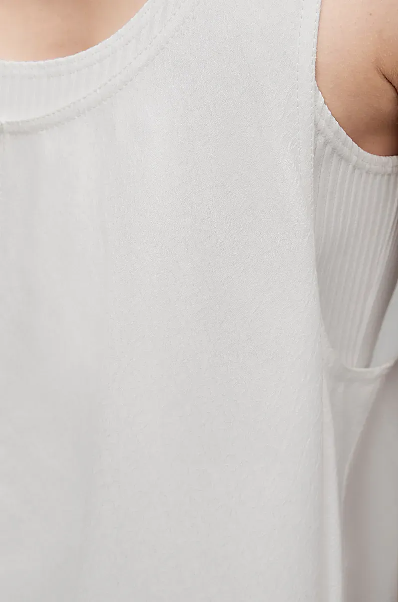 Trapeze Dress In Cotton