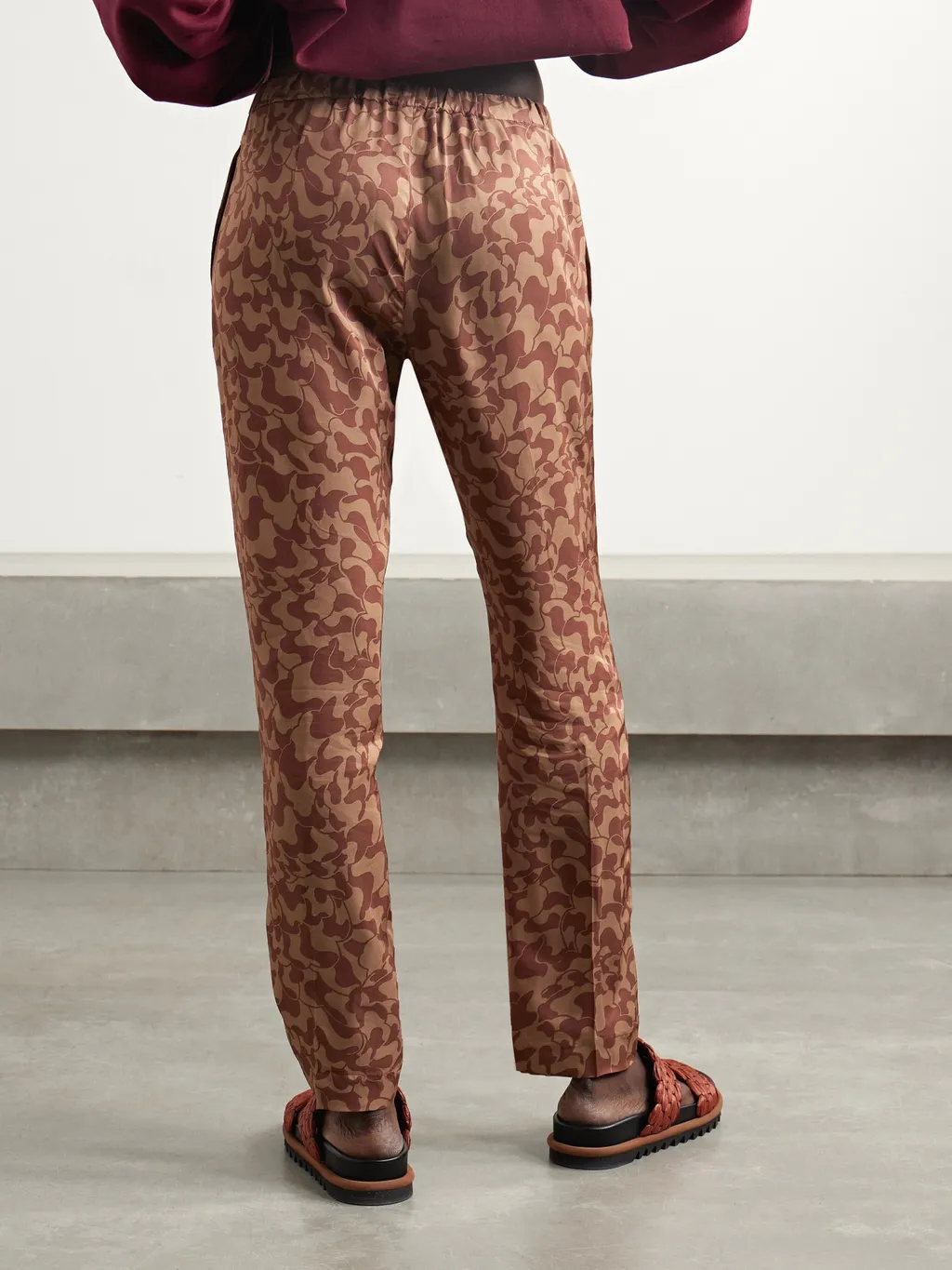 Patterned Casual Pants