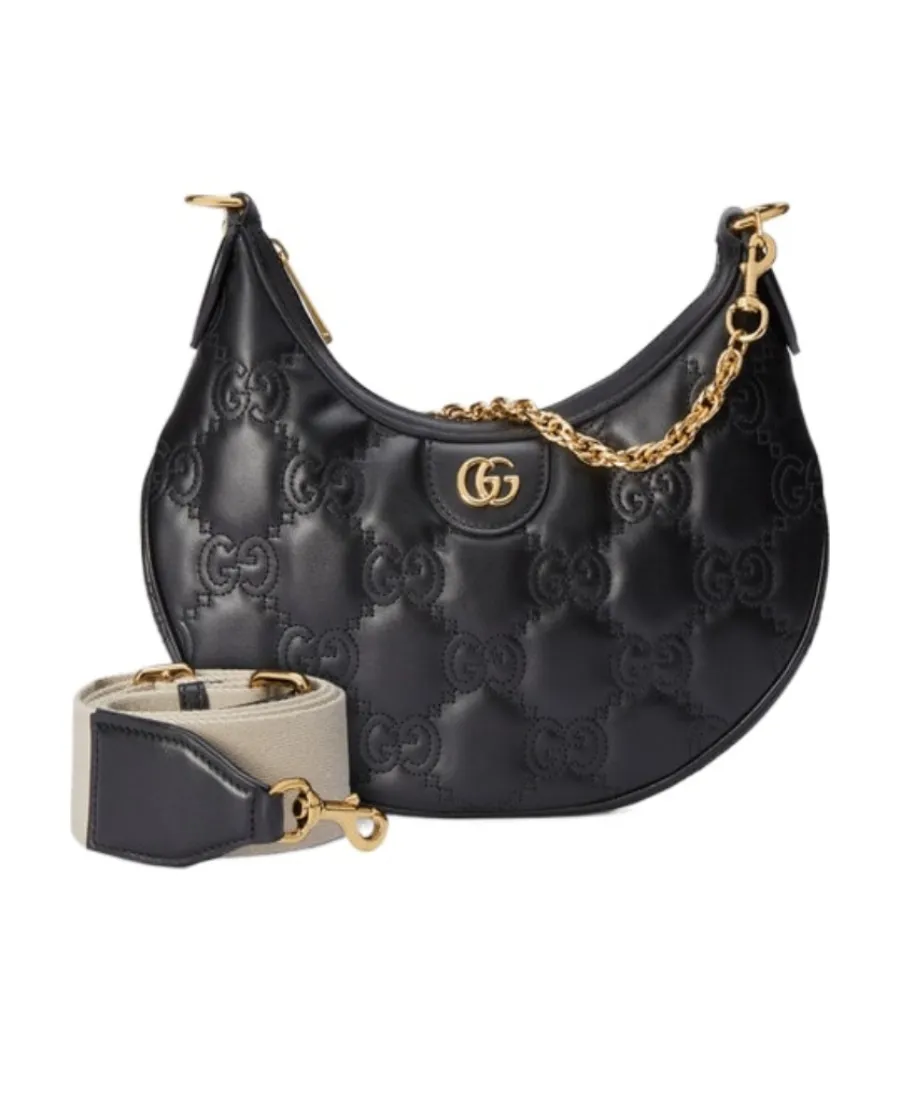 Gucci Padded Chained Shoulder Bag