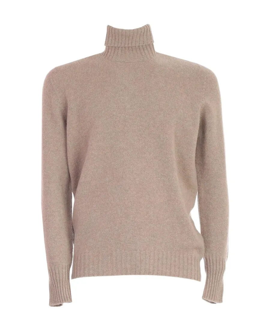 Drumohr Wool High-Neck Sweater