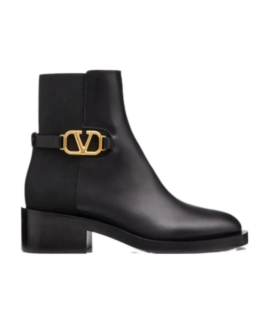 Valentino Vlogo Signature Ankle Boots