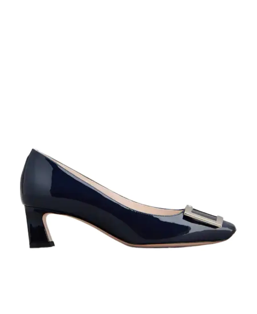 Roger Vivier Trompette Embellished Buckle Pumps
