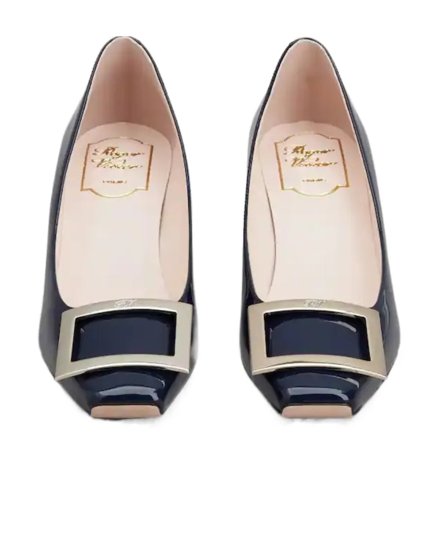 Roger Vivier Trompette Embellished Buckle Pumps