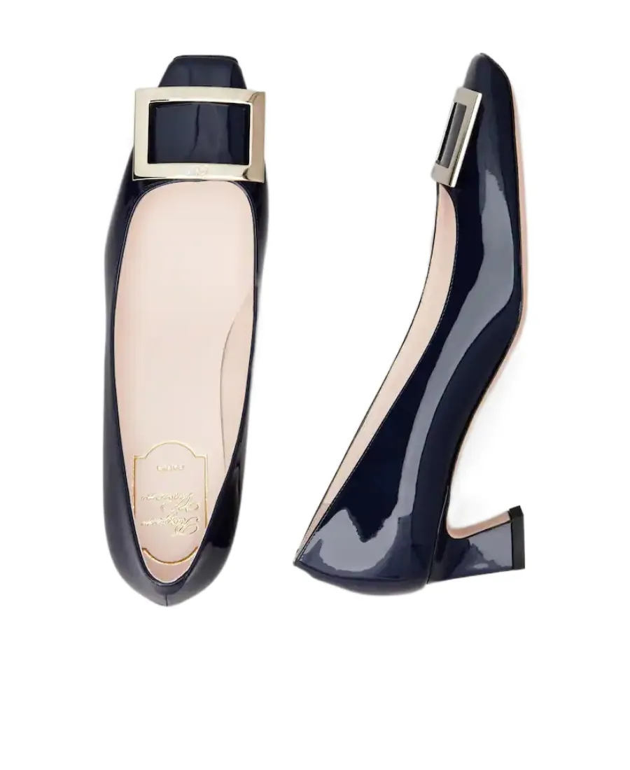 Roger Vivier Trompette Embellished Buckle Pumps