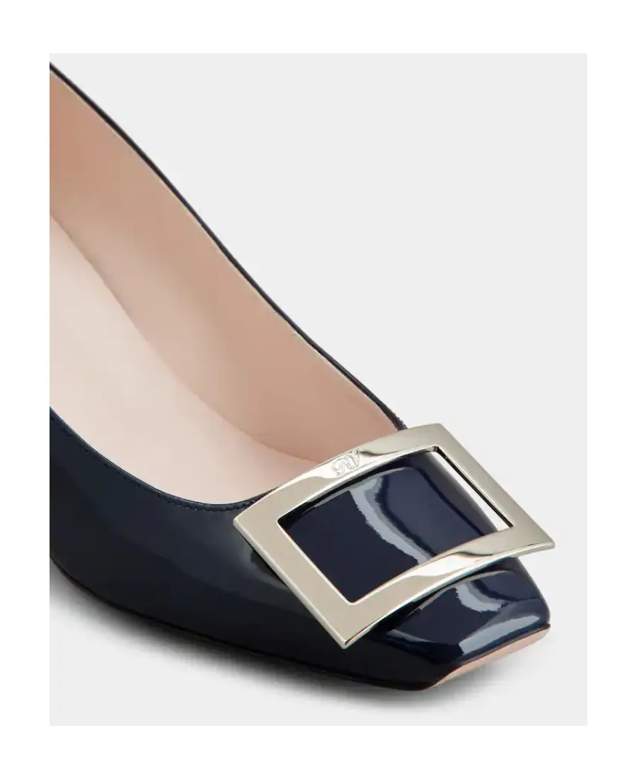 Roger Vivier Trompette Embellished Buckle Pumps
