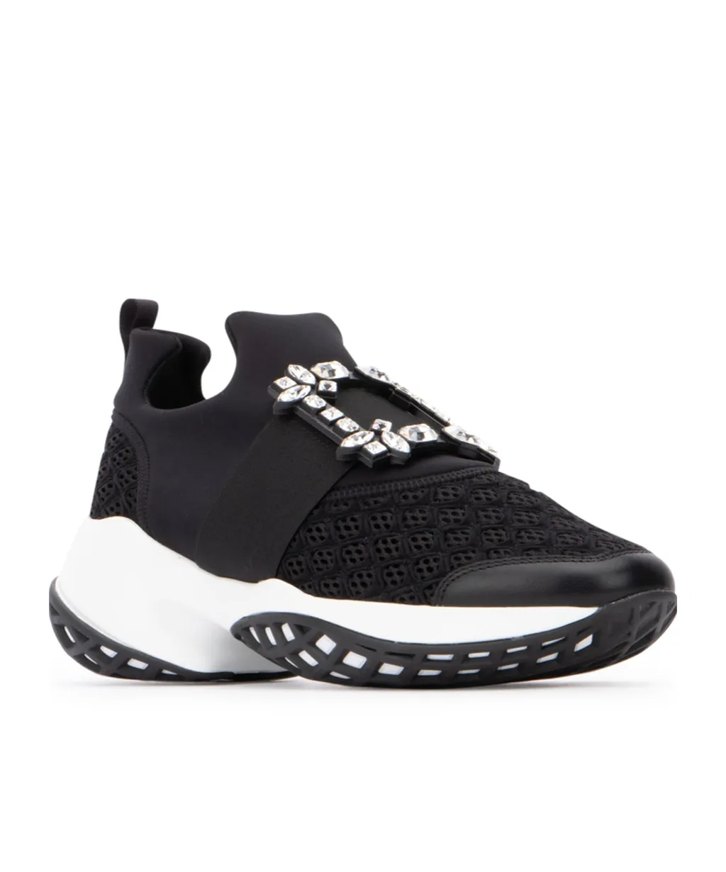Roger Vivier Viv' Run Buckle Sneakers