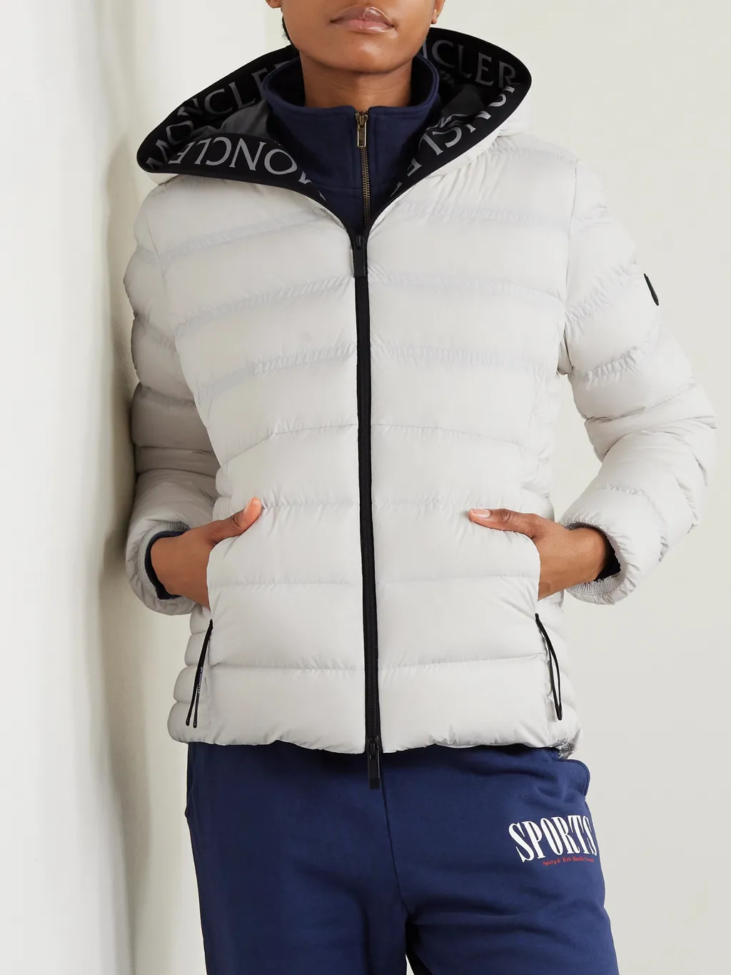 Long-Sleeved Down Jacket
